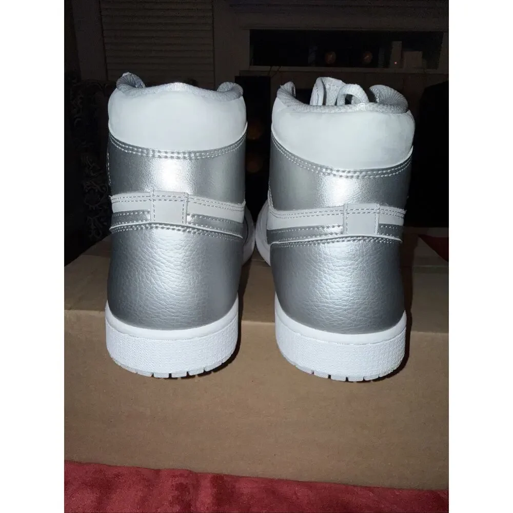 Size 14 - Jordan 1 Retro High CO Japan Neutral Grey DC1788-029 Silver Metallic